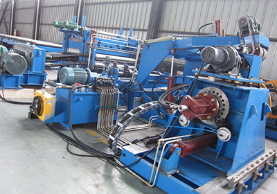 涵洞波纹板生产线