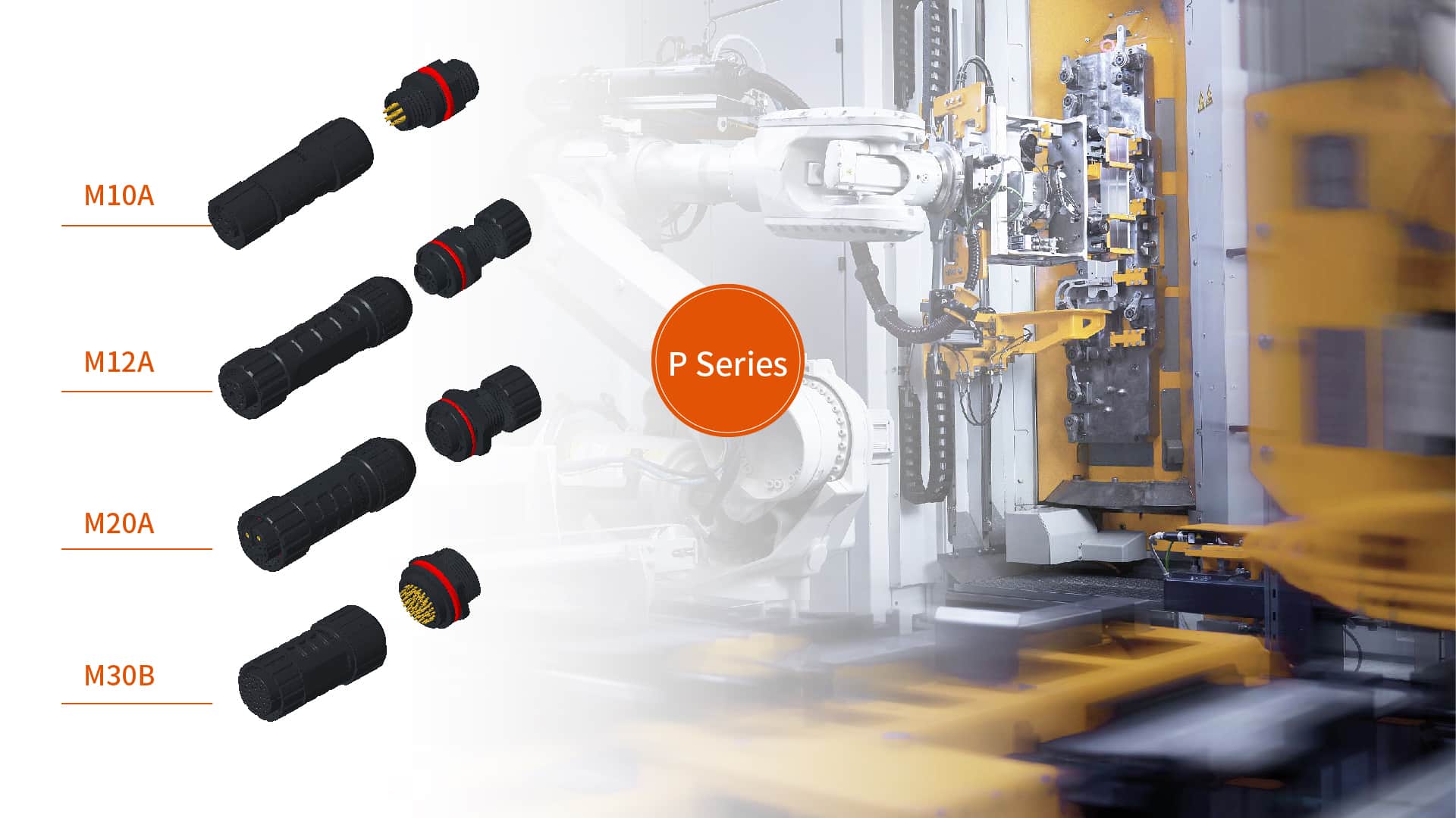 DC EV Charger Socket FE Series 12-core Signal Connector A 12-core Sign