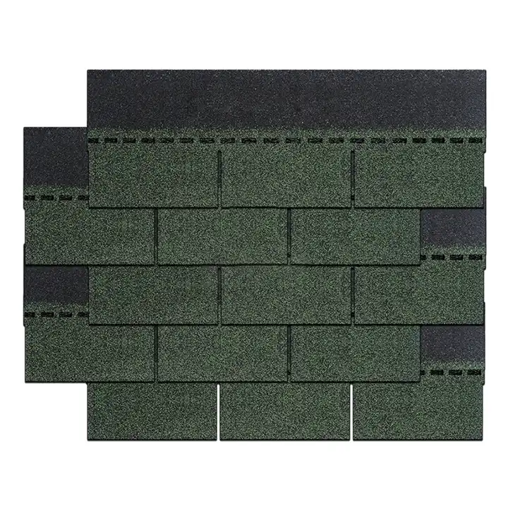 single layer asphalt shingle