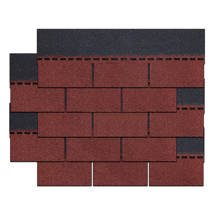 single layer asphalt shingle