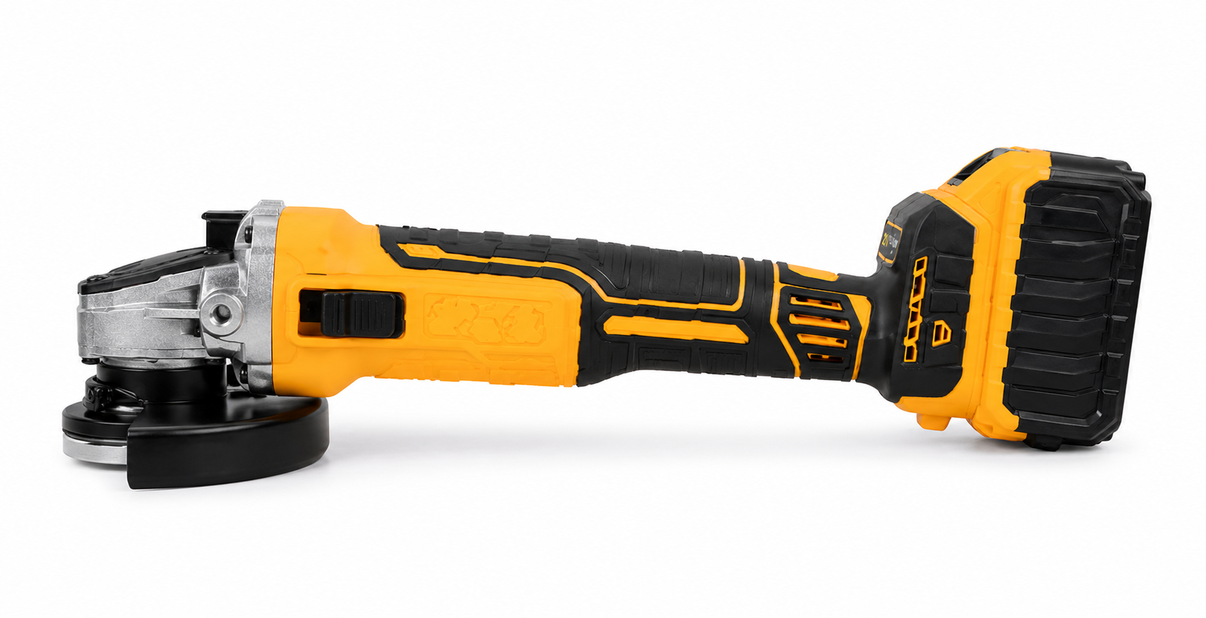 Rechargeable Brushless Angle Grinder for Metal & Stone Work