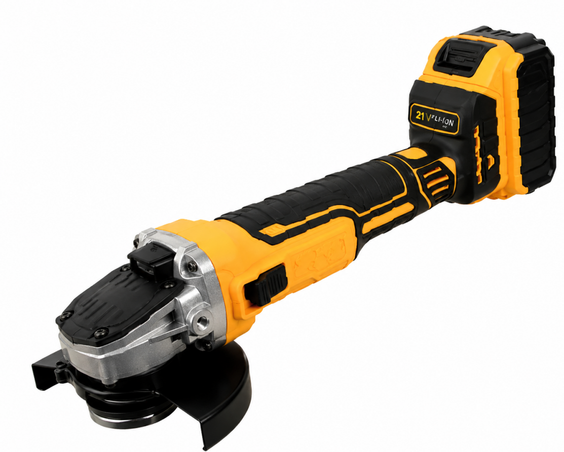 Rechargeable Brushless Angle Grinder for Metal & Stone Work