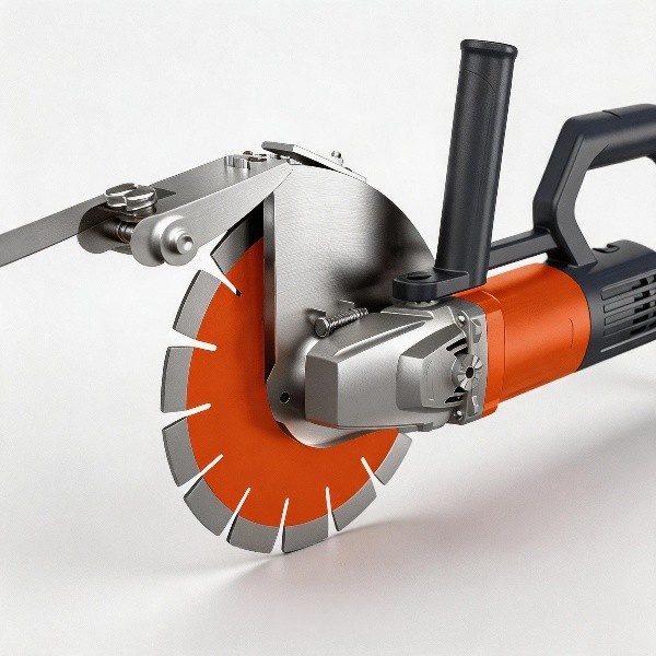6000W Industrial Heavy Duty AC Brushless Wall Chaser Wall Slotting Machine 230mm Blade 80mm Cutting Depth for Mining Construction Concrete Cutting