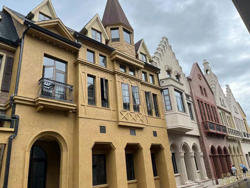 九龙湖外墙艺术质感