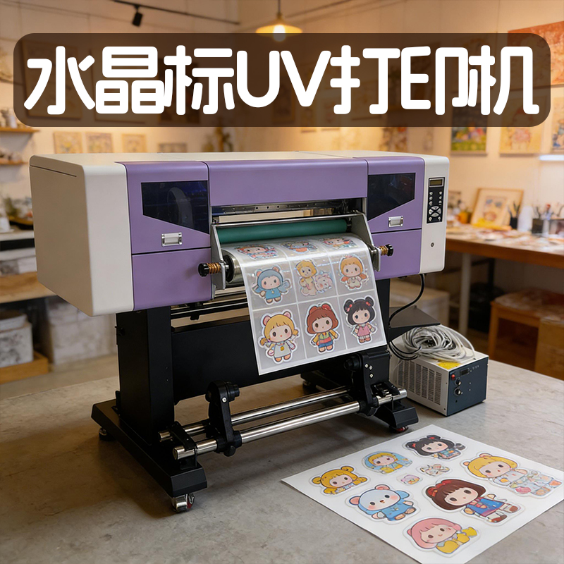 水晶标UV打印机【紫白款】