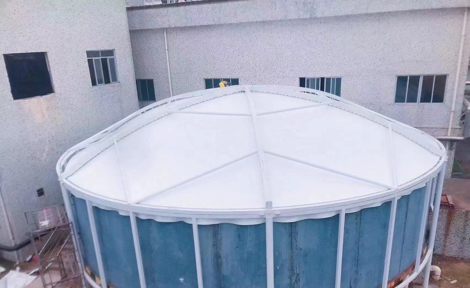 佛山高明污水池膜结构
