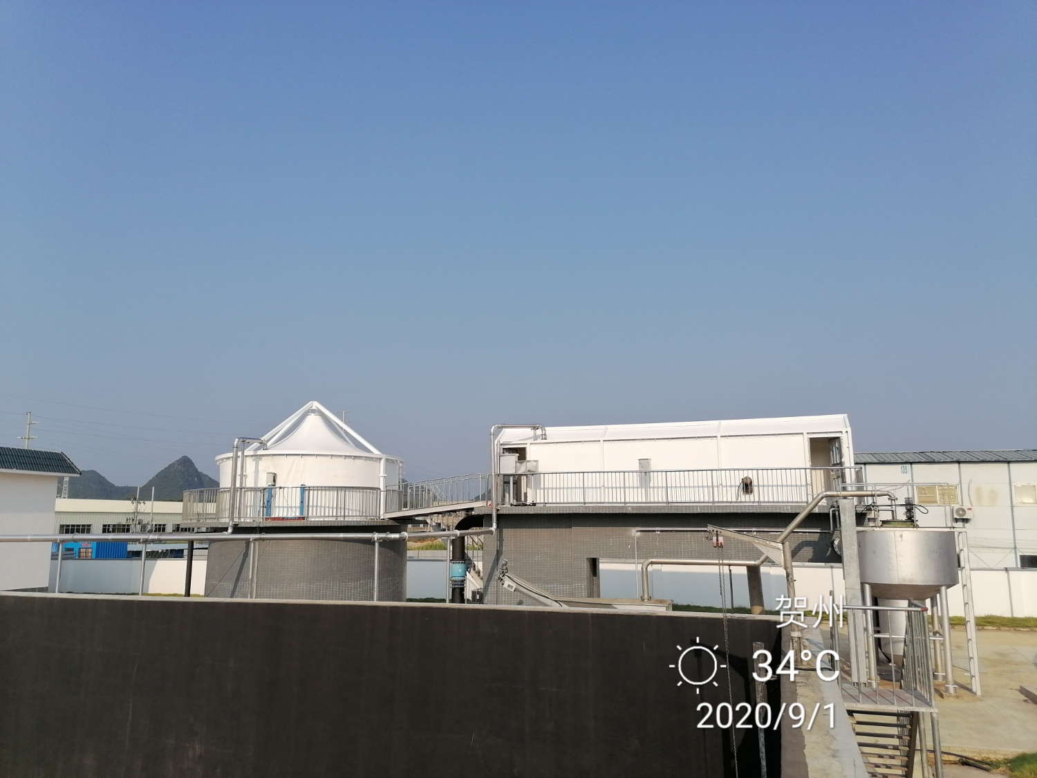 贺州污水池膜结构