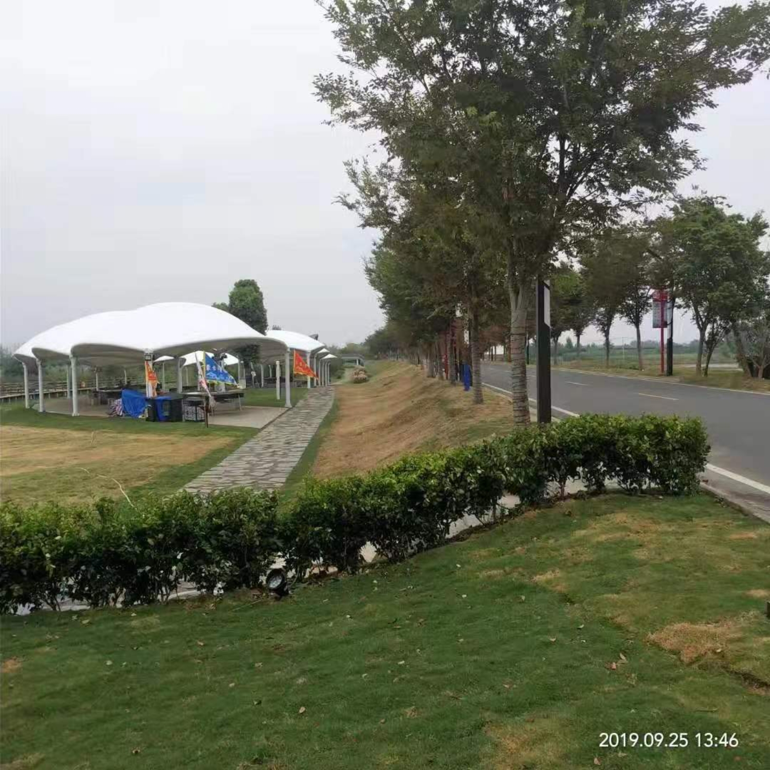 南京九峰山烧烤区膜结构