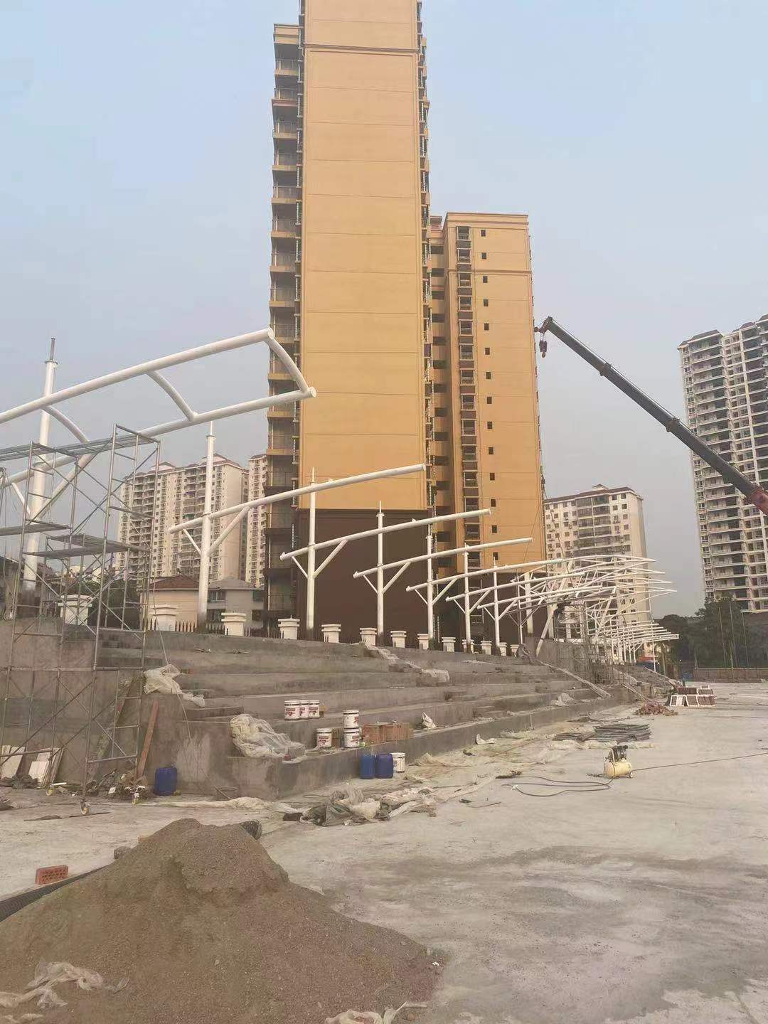 百色膜结构看台