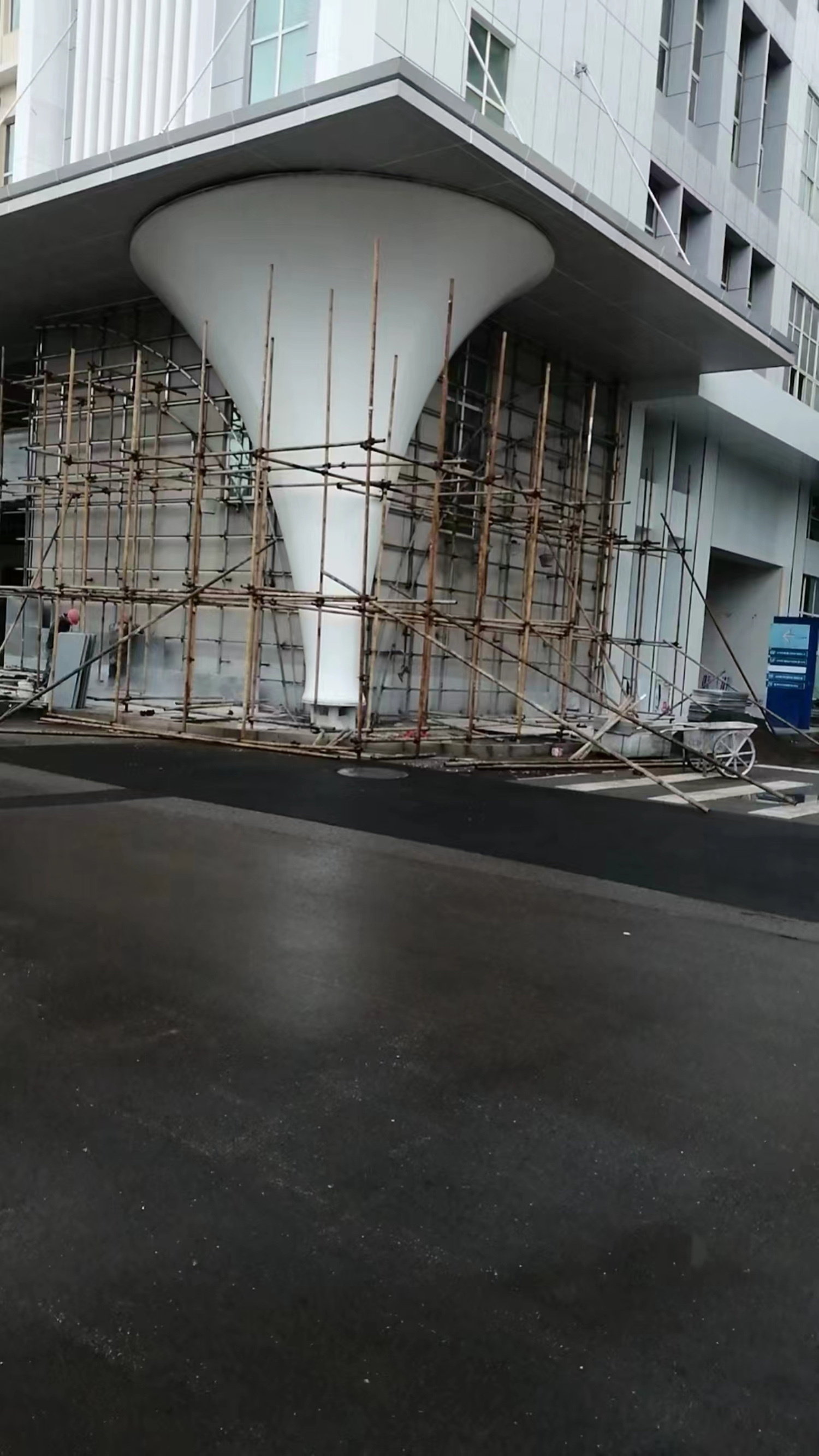 达州文理学院景观膜结构