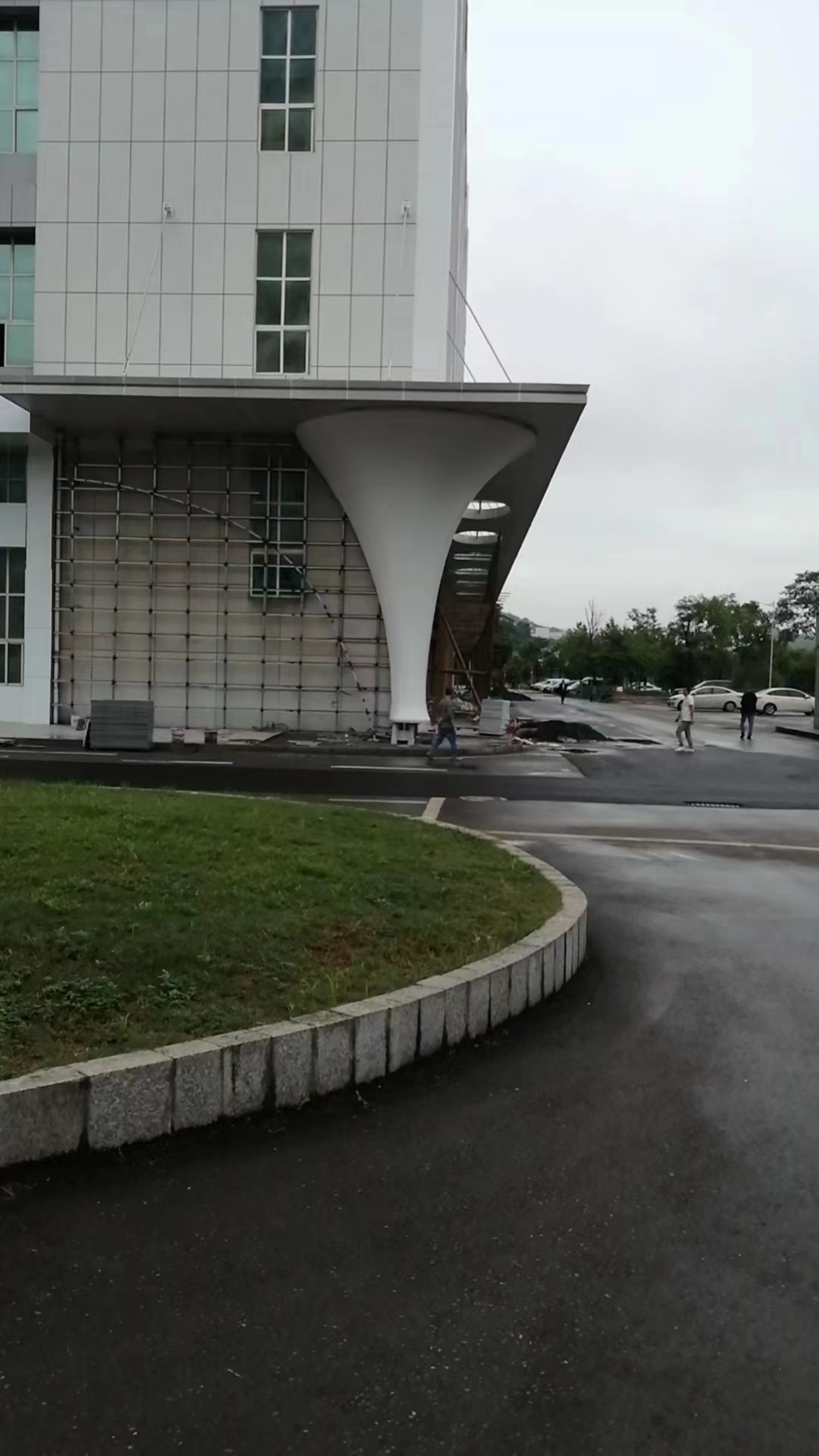 达州文理学院景观膜结构