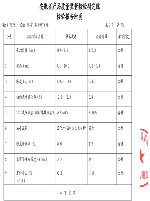 工业用玻璃纤维增强聚丙烯（FRPP）管材3
