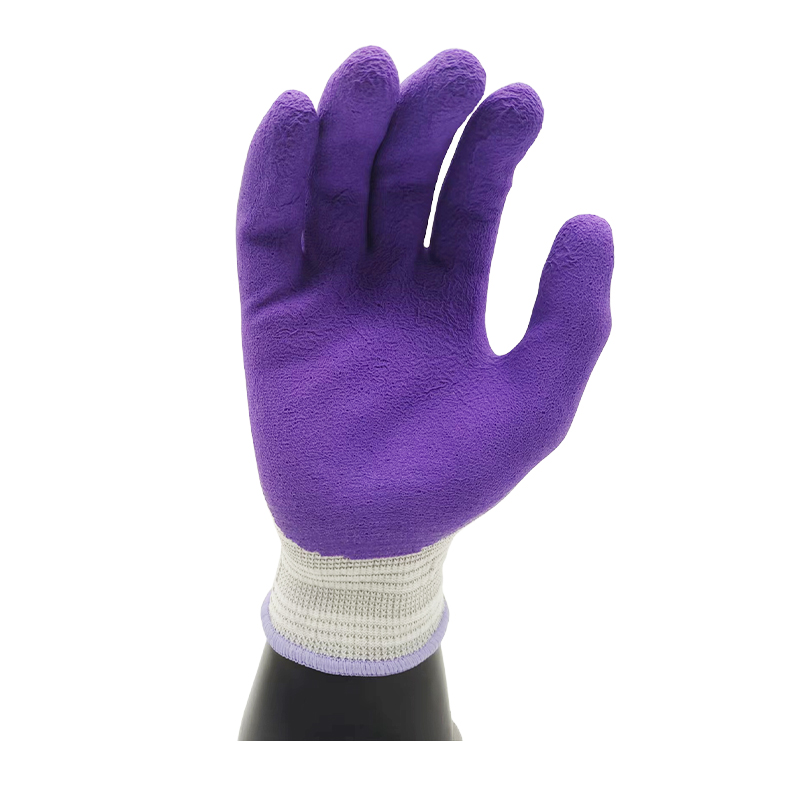 G13-LTGC001M Latex Coated Garden Gloves Assorted Colors Series