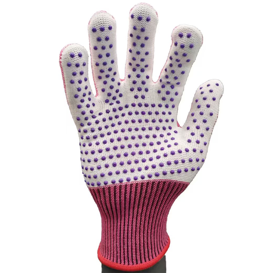 G13-PVG022 Two-Tone PVC Dot-Coated Gloves