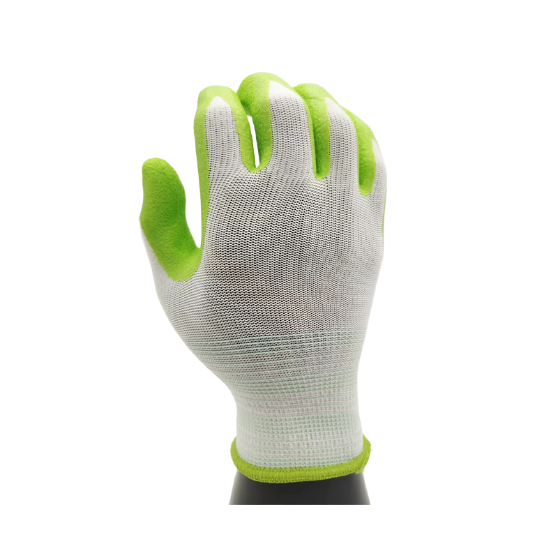 G13-LTGC001M Latex Coated Garden Gloves Assorted Colors Series