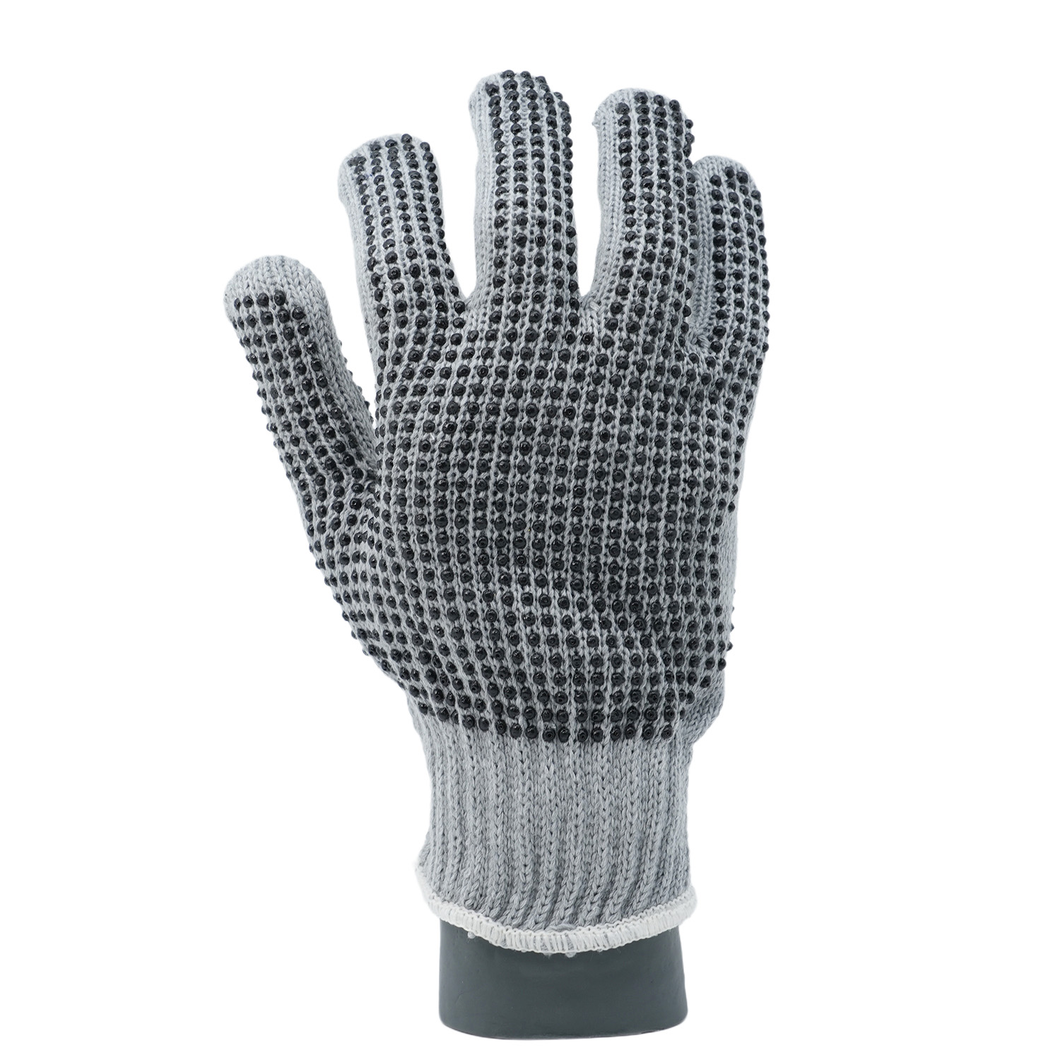 MSM-MH-GY-PD2 Double-Side PVC Dotted Non-Slip Gloves