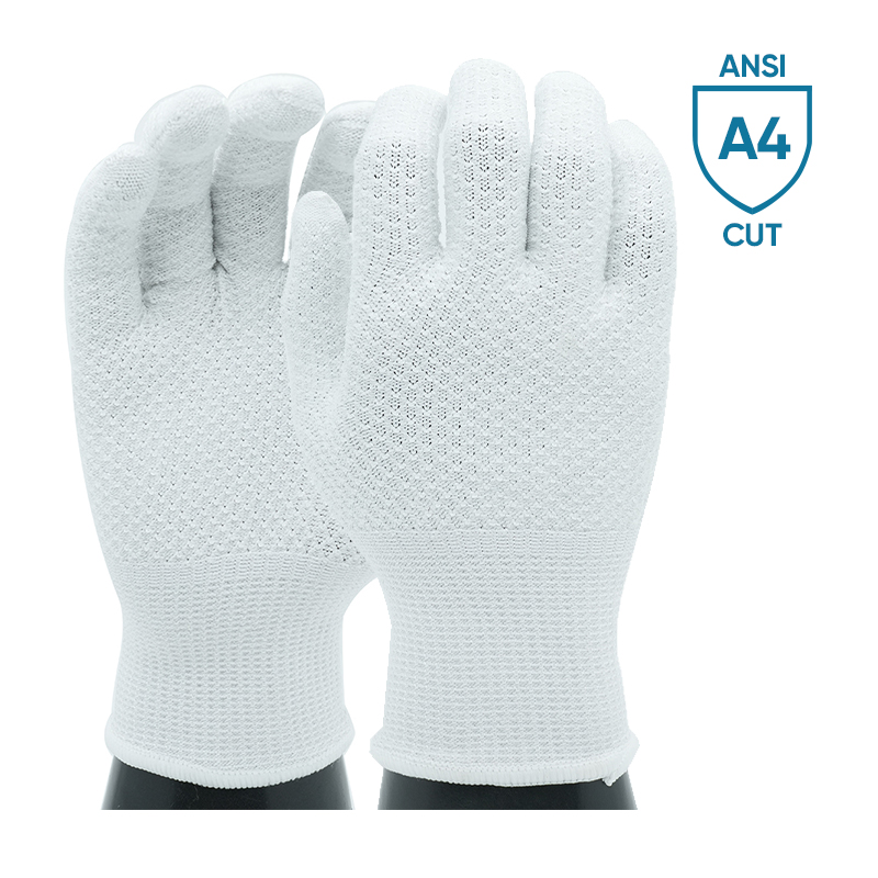 5228  Honeycomb breathable cut resistant gloves
