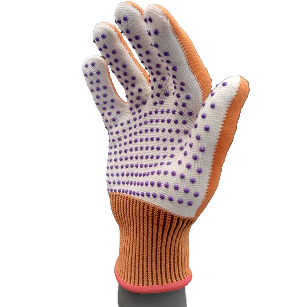 G13-PVG022 Two-Tone PVC Dot-Coated Gloves
