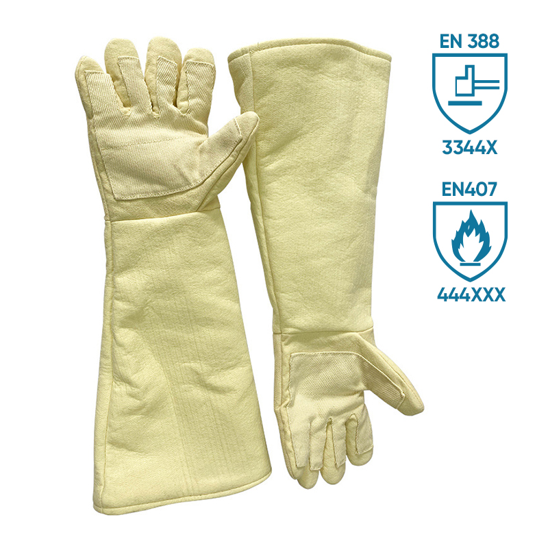 GL2-104  500℃ high-temperature resistant aramid gloves