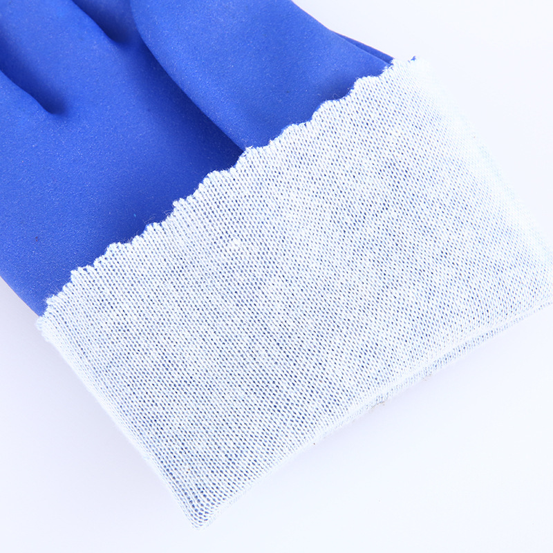 GL13-PV601 Comfortable Non-slip Blue Dipped Gloves