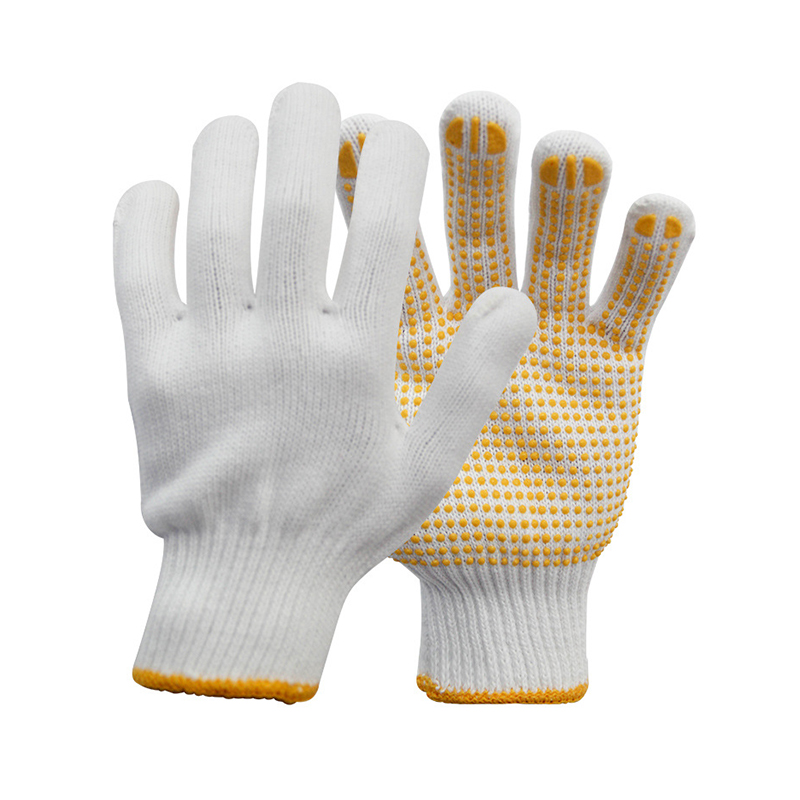 GL16-PV005 PVC dotted anti-slip gloves