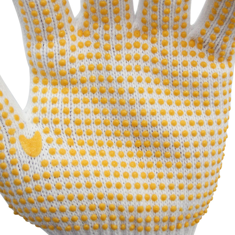 GL16-PV005 PVC dotted anti-slip gloves