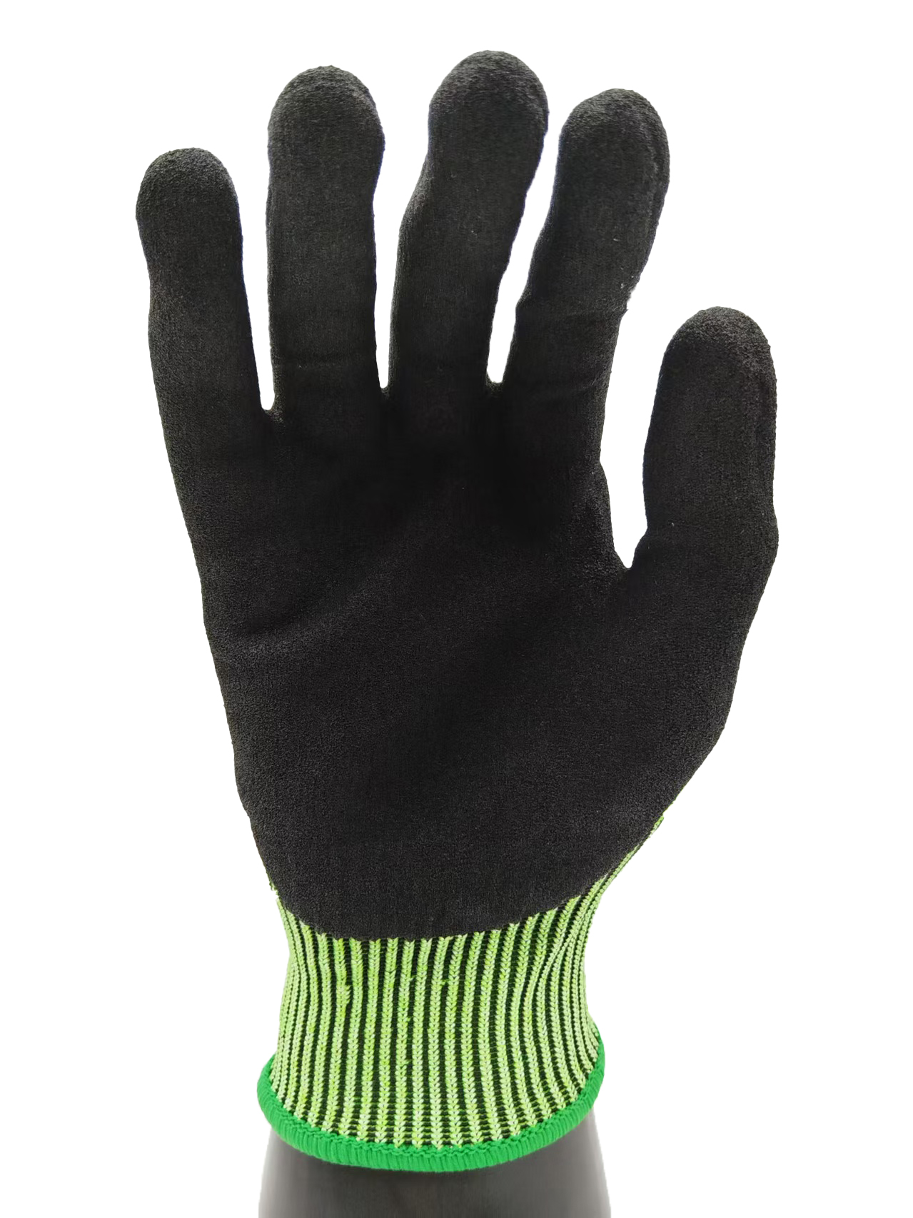 G13-NTC014  Steelflex Green Cut Resistant Level F Gloves