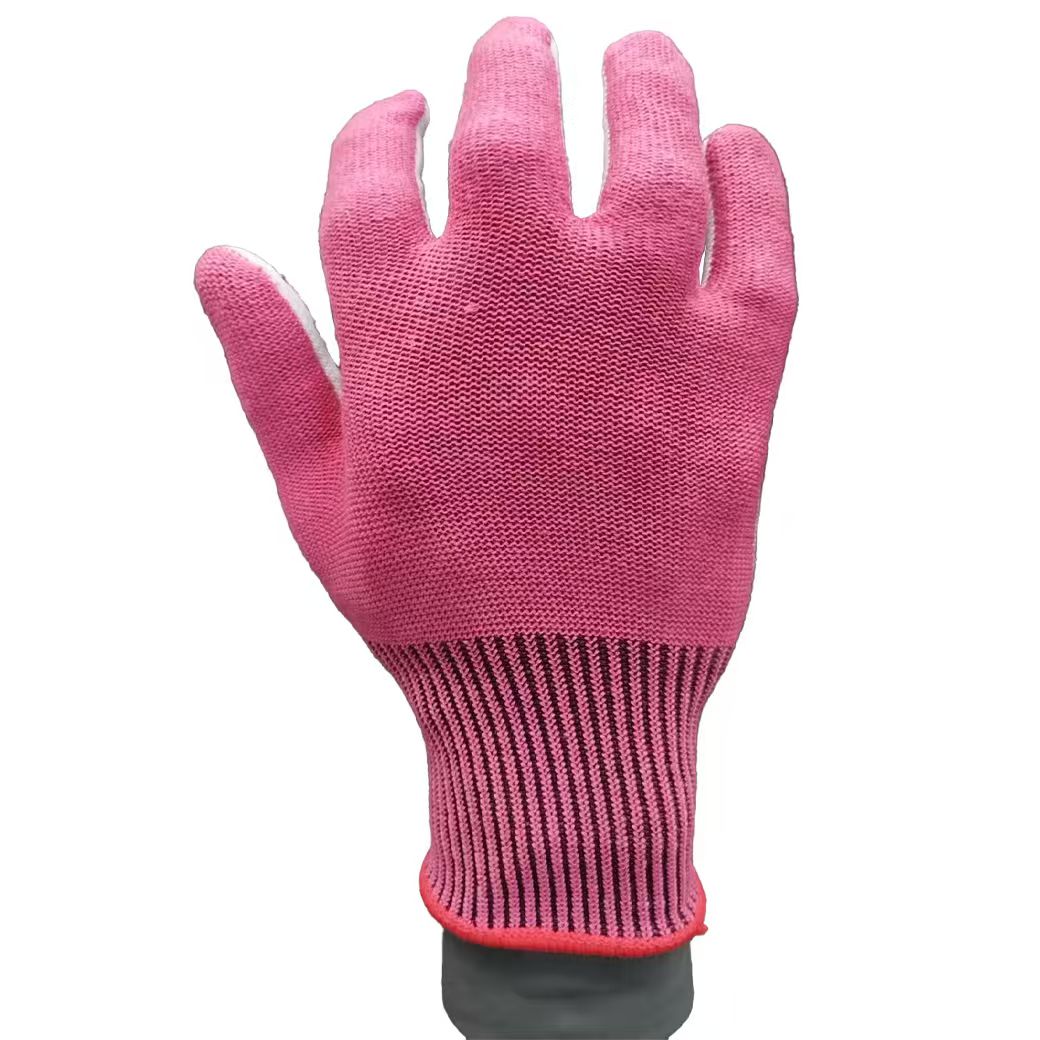 G13-PVG022 Two-Tone PVC Dot-Coated Gloves