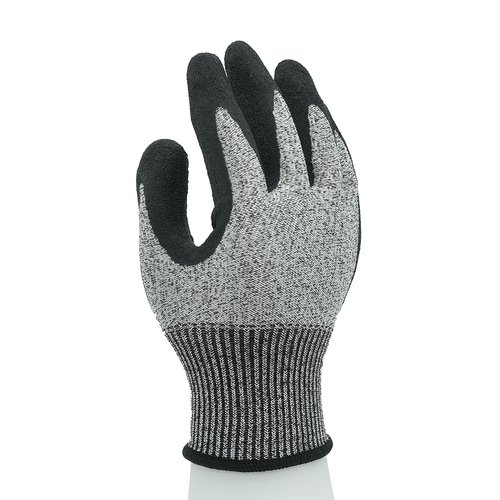 L5224 Grade 5 cut-resistant latex anti-slip gloves