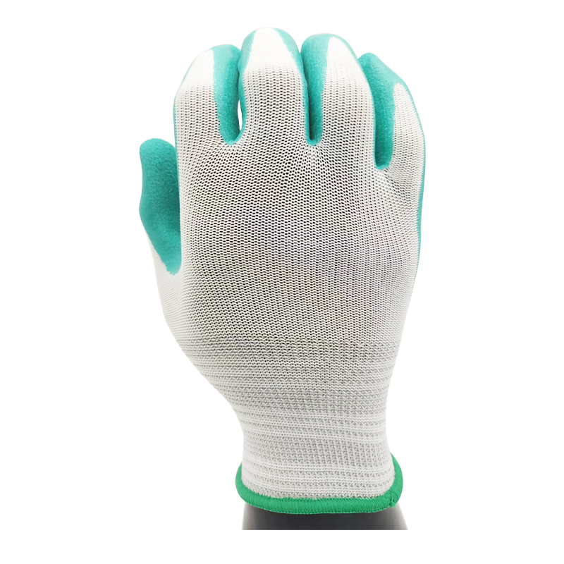 G13-LTGC001M Latex Coated Garden Gloves Assorted Colors Series