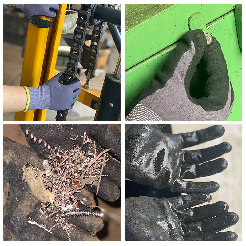 GL1-N010 Oil resistant and flexible gloves