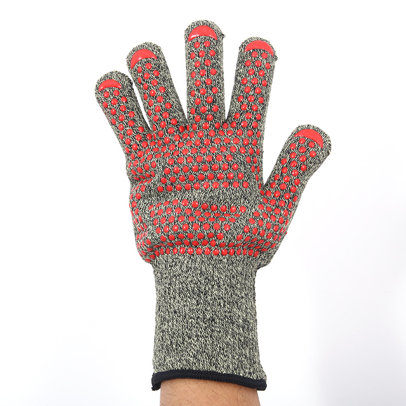 GL16-S100 Camouflage aramid heat-resistant gloves (for ovens)