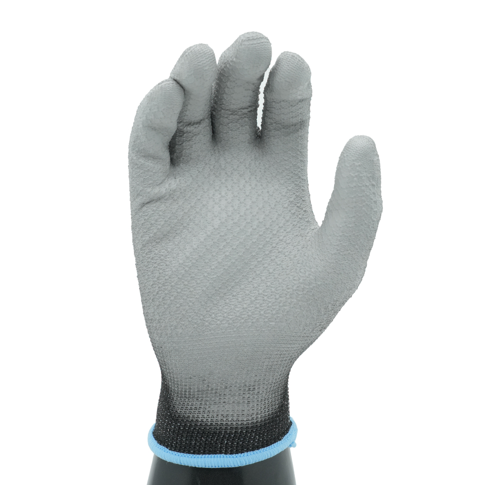 GL14-P001 Honeycomb Pattern High-Elasticity Breathable PU Gloves