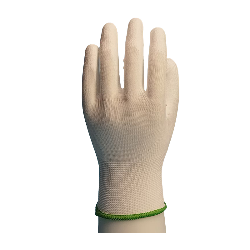G13-PUG009W White Abrasion-Resistant PU Coated Gloves