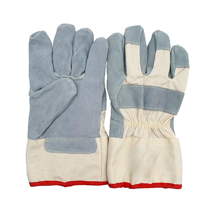 G7-LHEW208 Cut resistant split leather gloves