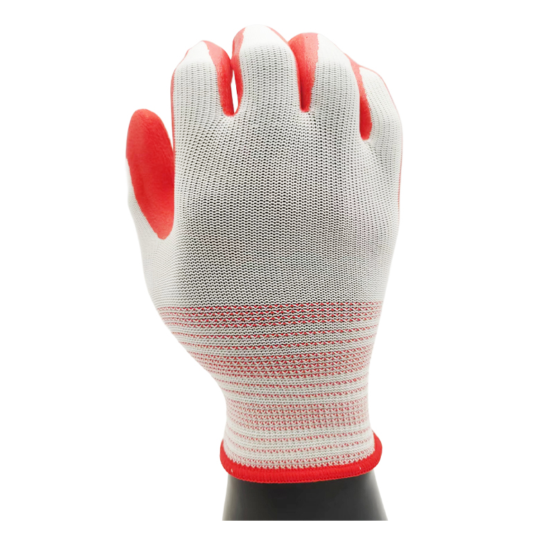 G13-LTGC001M Latex Coated Garden Gloves Assorted Colors Series