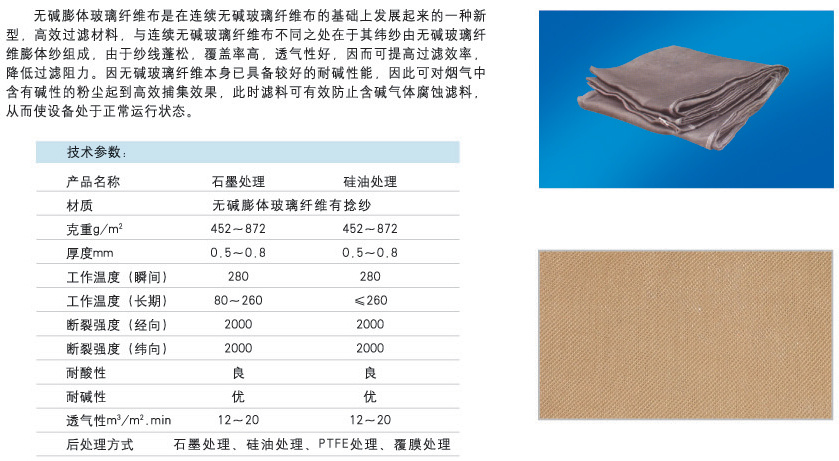 无碱膨体玻璃纤维滤料1