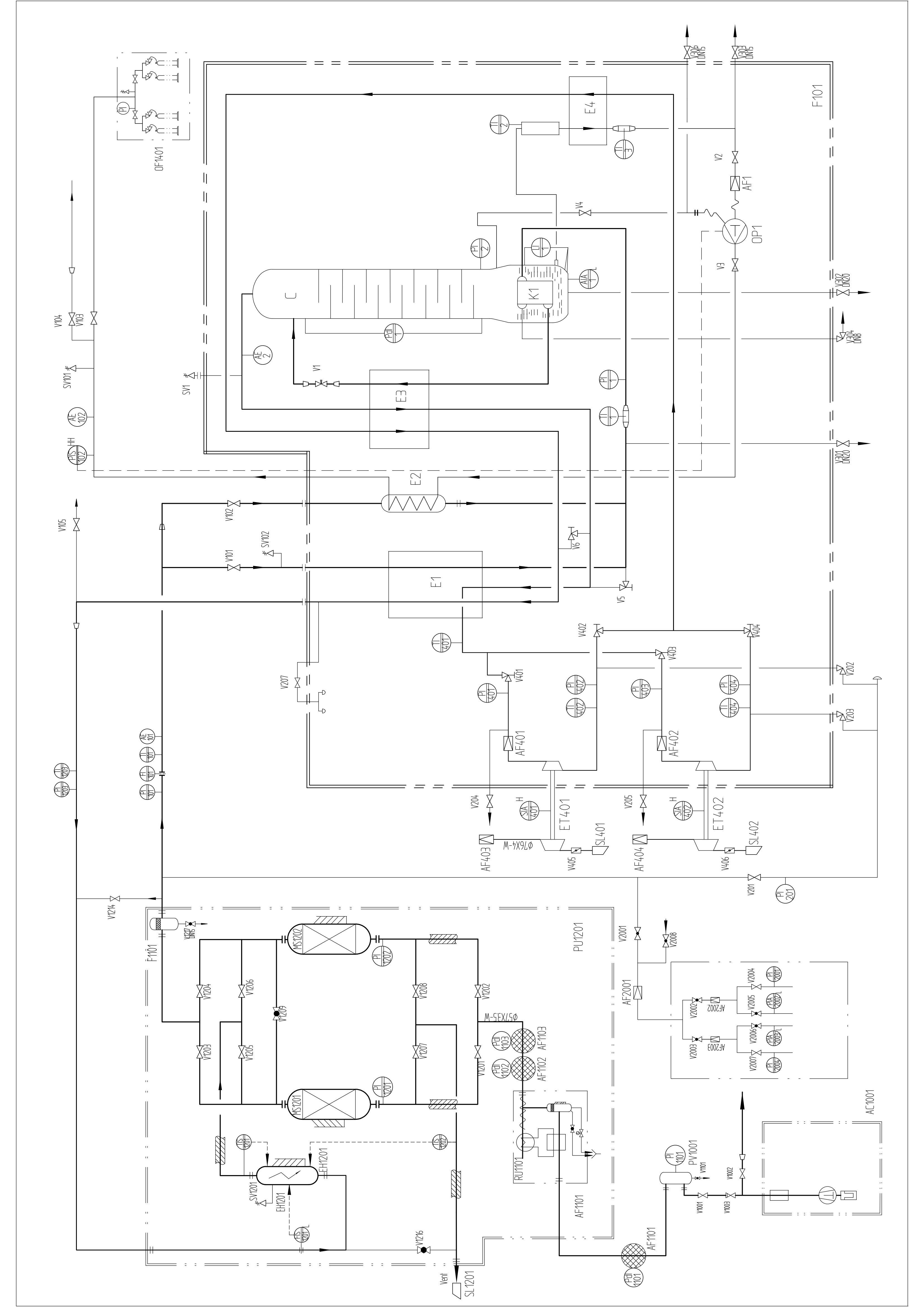 小空分氧气充瓶流程图_01