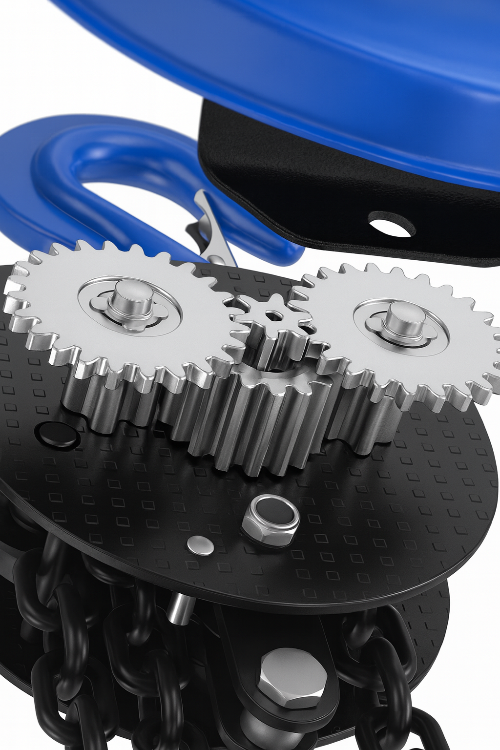 Triangle chain block