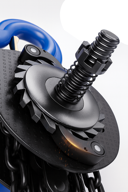 Triangle chain block