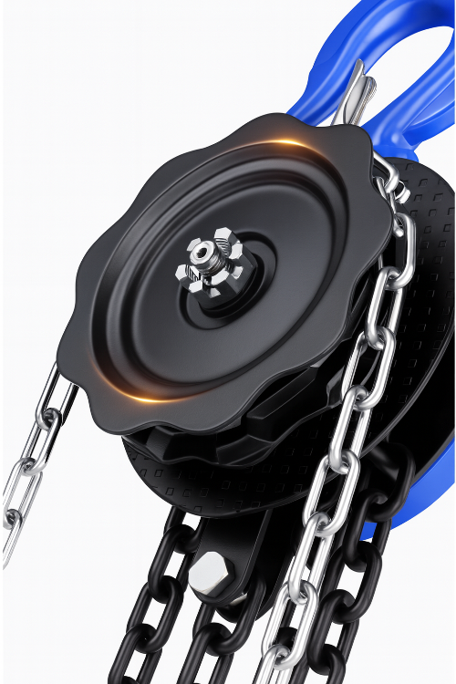 Triangle chain block