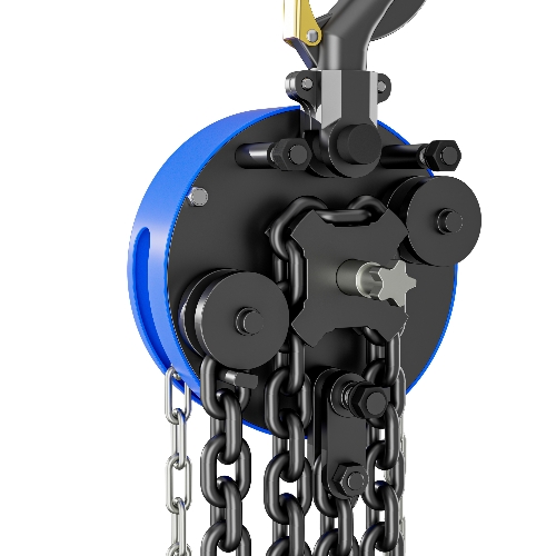 Round chain hoist