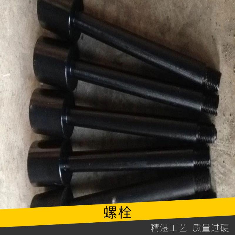山东螺栓厂家直销高速公路防撞护栏外螺纹六角氧化发黑防腐防盗卸螺栓