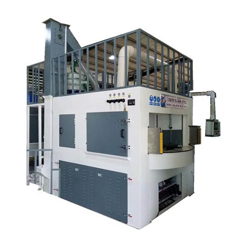 CNC Mechanical Sand Return Turntable (Table) Automatic Sand Blasting Machine