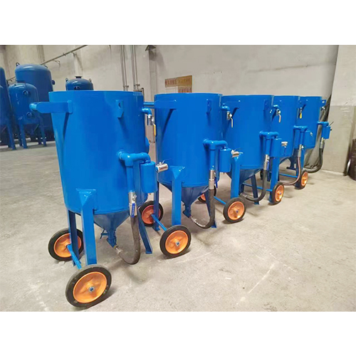 Open Mobile Sandblasting Tank