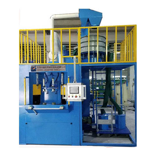 CNC Mechanical Sand Return Turntable (Table) Automatic Sand Blasting Machine