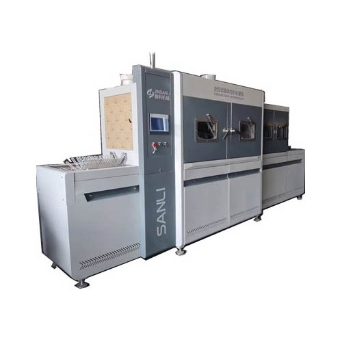 Polysilicon, Ceramic Substrates, Substrate Liquid Automatic Sandblasting Cleaning Line