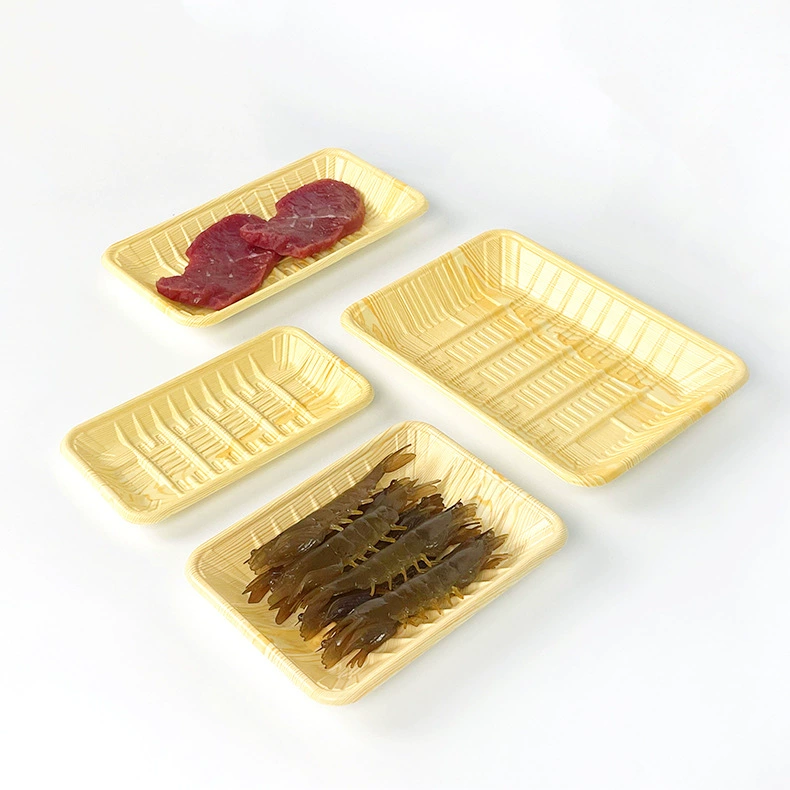 木纹 生鲜托盘