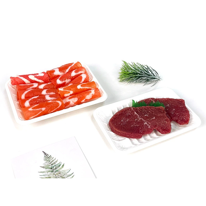 白色 生鲜托盘
