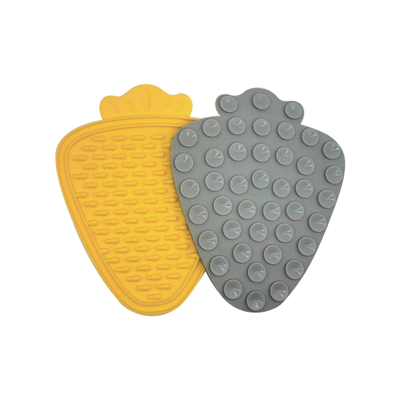 Carrot-Shaped Dog Lick Mat